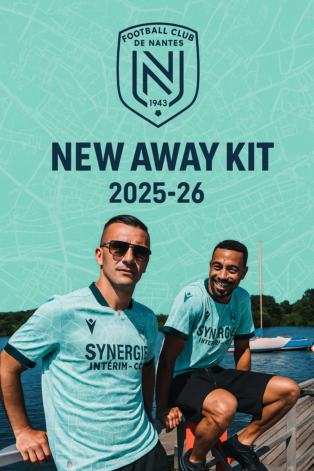 Der FC Nantes enthüllt sein Auswärtstrikot für die Saison 2025/26