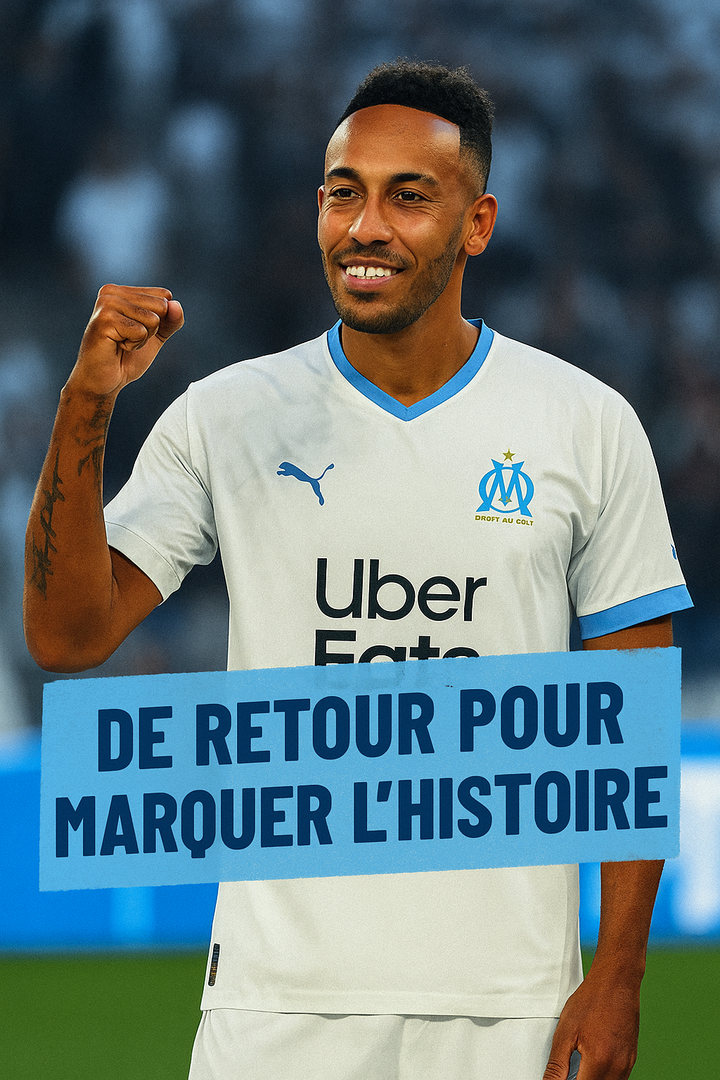 Aubameyang kehrt nach Marseille zurück: ein strategischer Schachzug für OM!