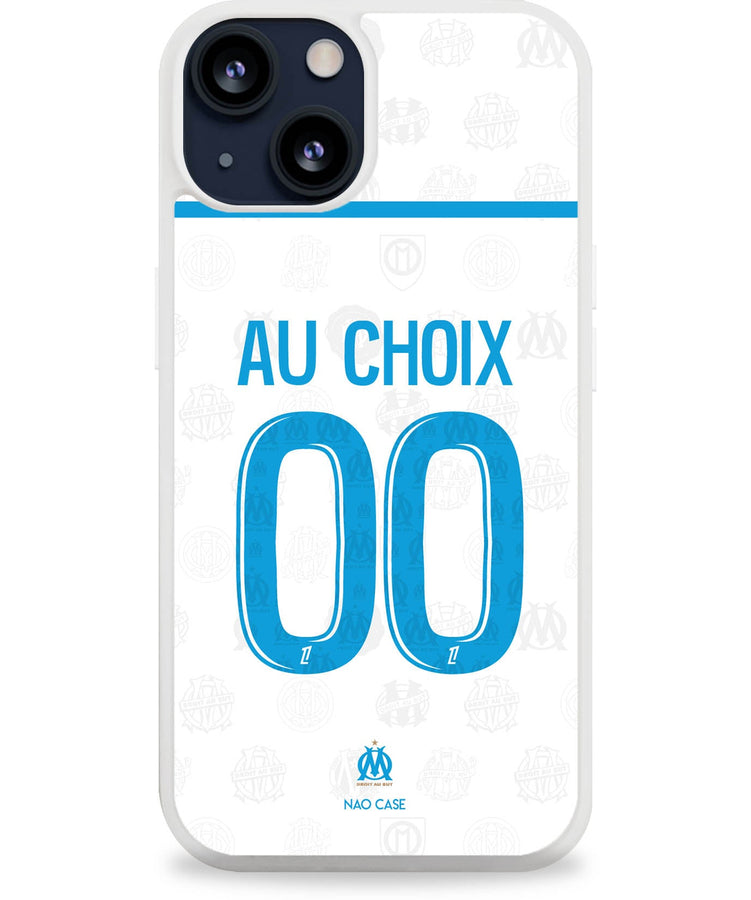 Coque smartphone OM 2025/26 – Maillot domicile personnalisé