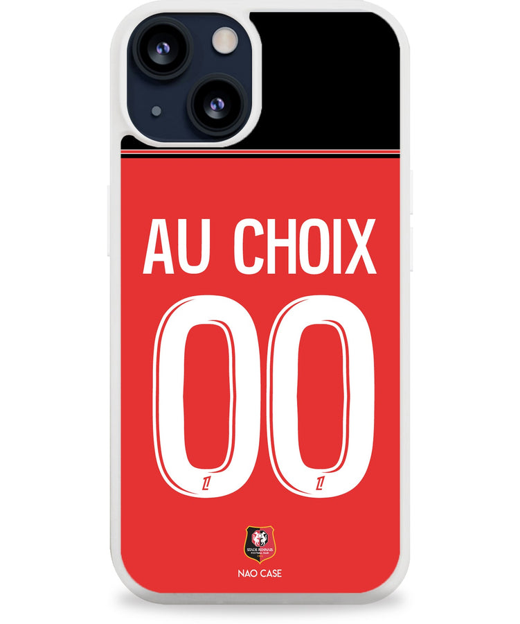 Coque smartphone Stade Rennais 2025/26 – Maillot domicile personnalisé