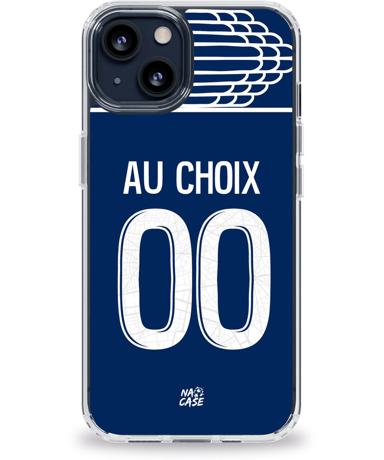 Coque football PSG UCL 2024/25 personnalisée nom numéro – 2ème coque -50% – iPhone Samsung Xiaomi Redmi