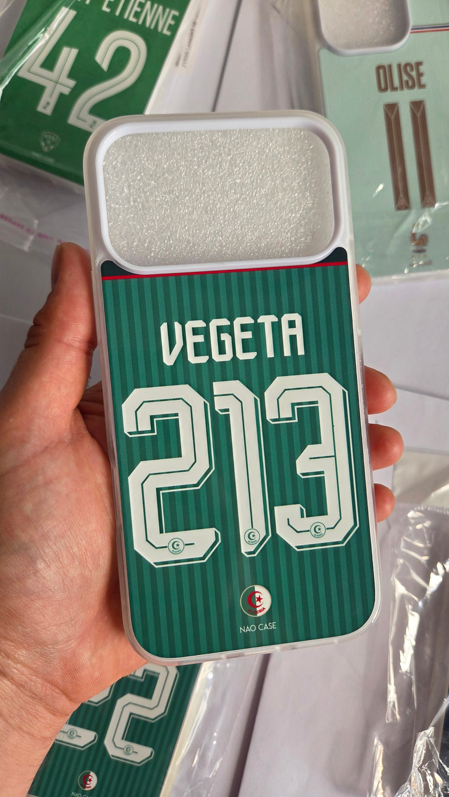 Coque personnalisée produite par NAO CASE